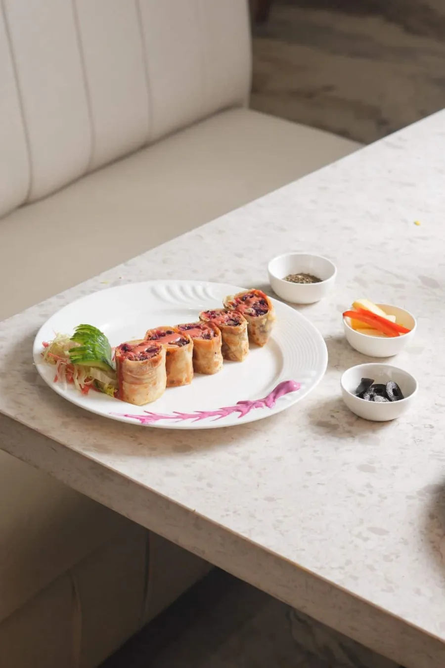 Rolls at Divine Flavours